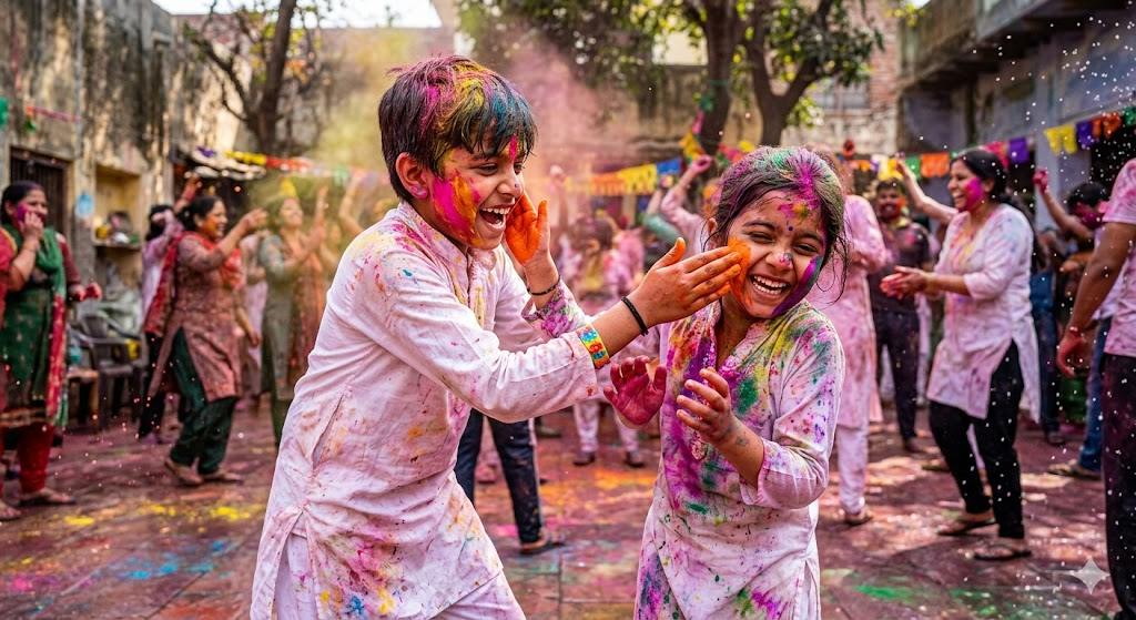  Festival Holi Scene