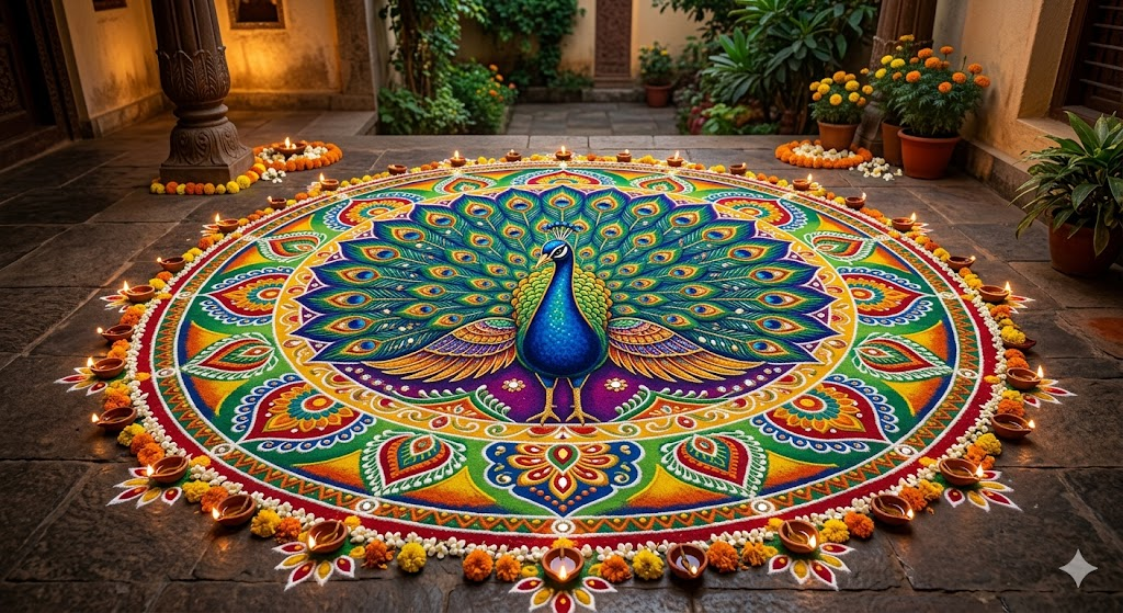 Quality Message Rangoli Best AI Rangoli Prompts 2026: 15 High-Quality Designs for Stunning AI ...