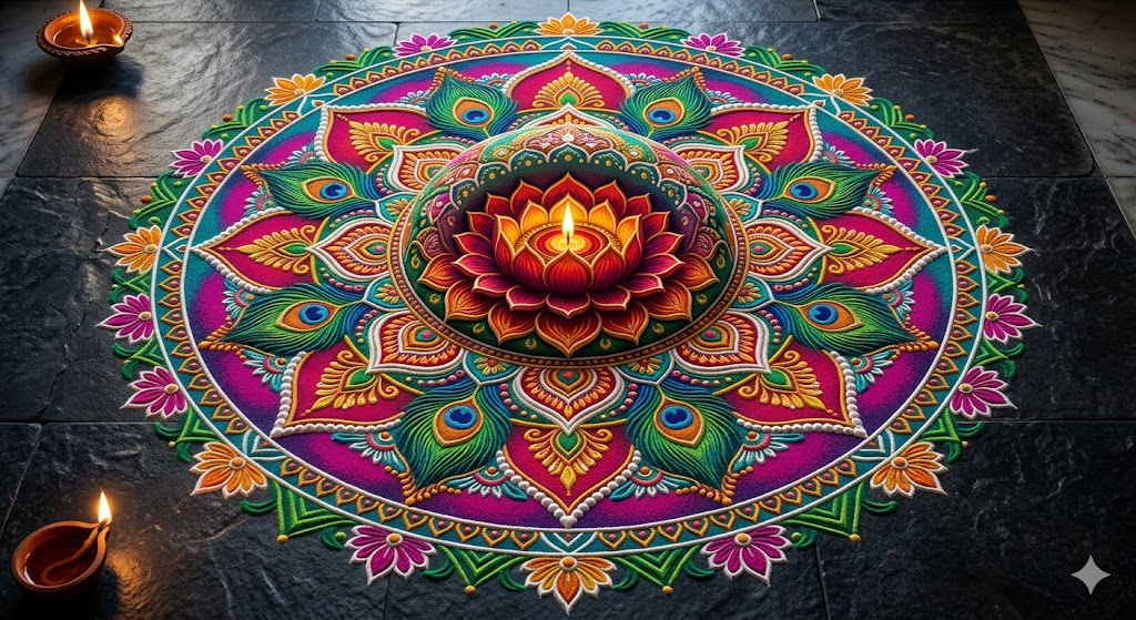 Best AI Rangoli Prompts 2026: 15 High-Quality Designs for Stunning AI ...