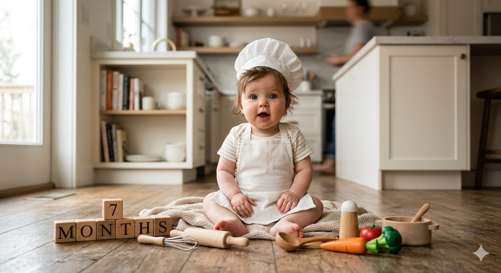 7th Month Celebration Little Chef