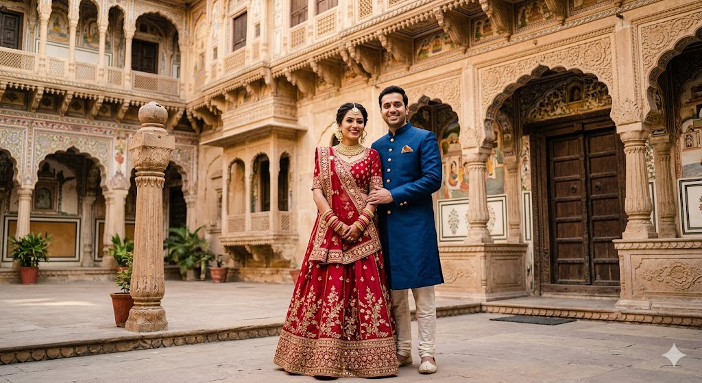 Traditional Indian Pre Wedding