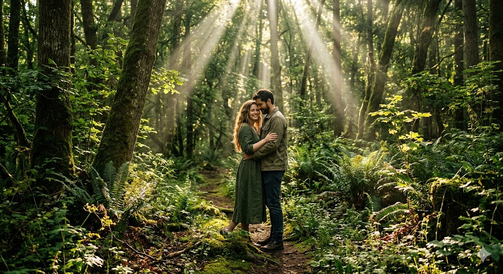 Forest Fairytale Scene
