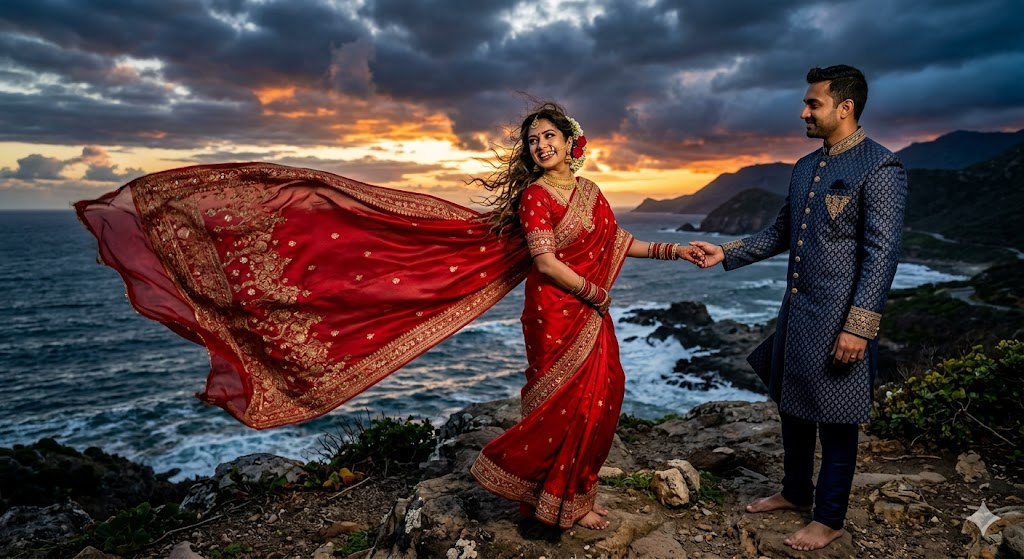 Saree Flow Shot
