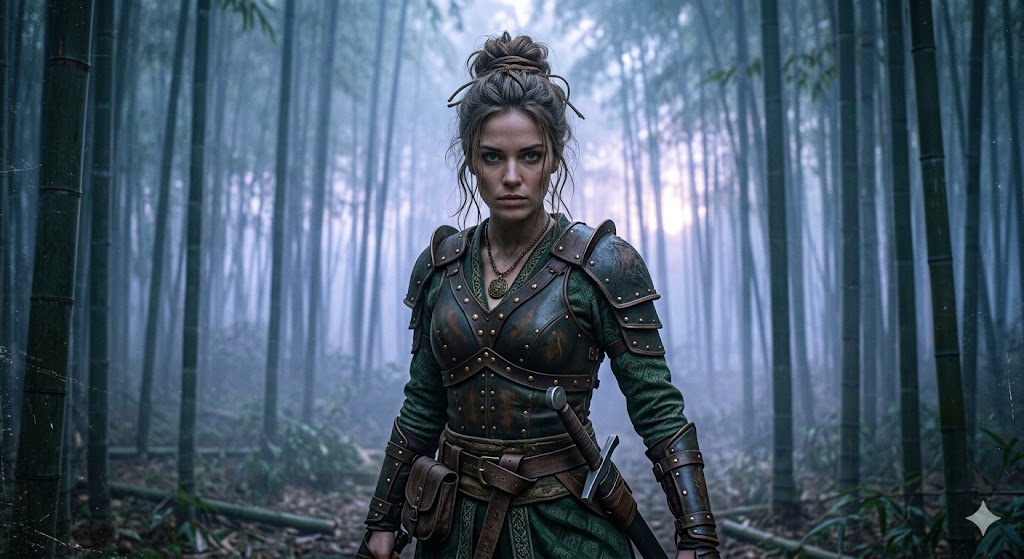  Mulan Warrior Look