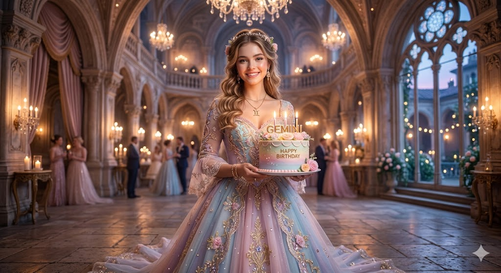 Dreamy Gemini Princess Birthday Look