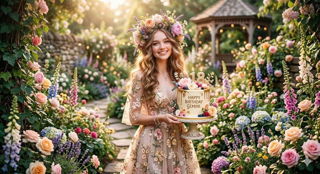 Floral Fantasy Birthday Theme