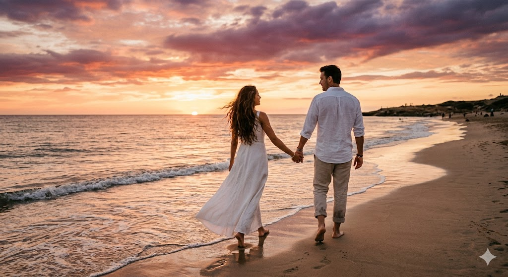 Sunset Beach Romance