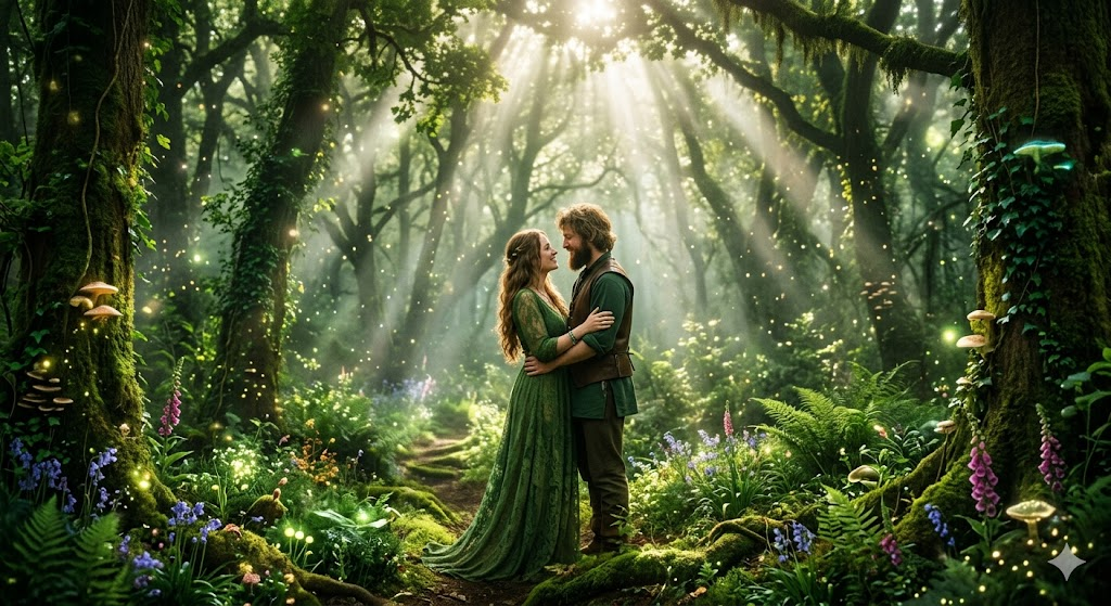 Forest Fairytale Scene