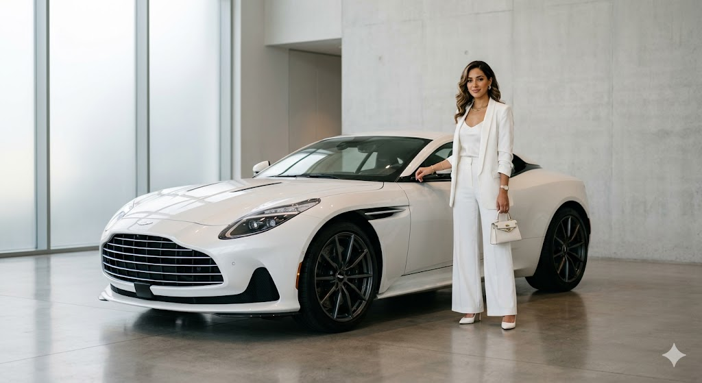 Minimal White Luxury Scene