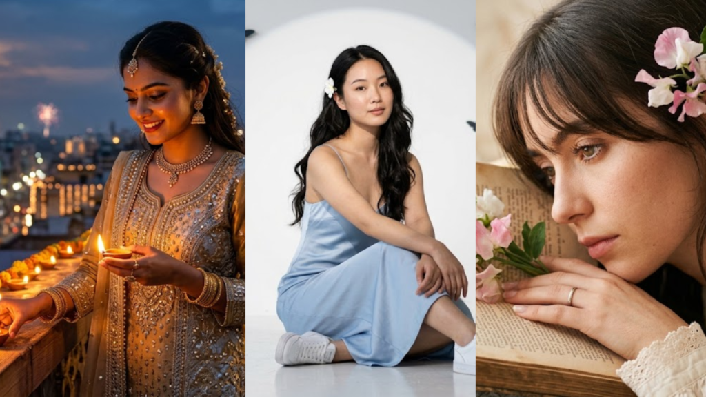 Gemini AI Female Photo Editing Prompts
