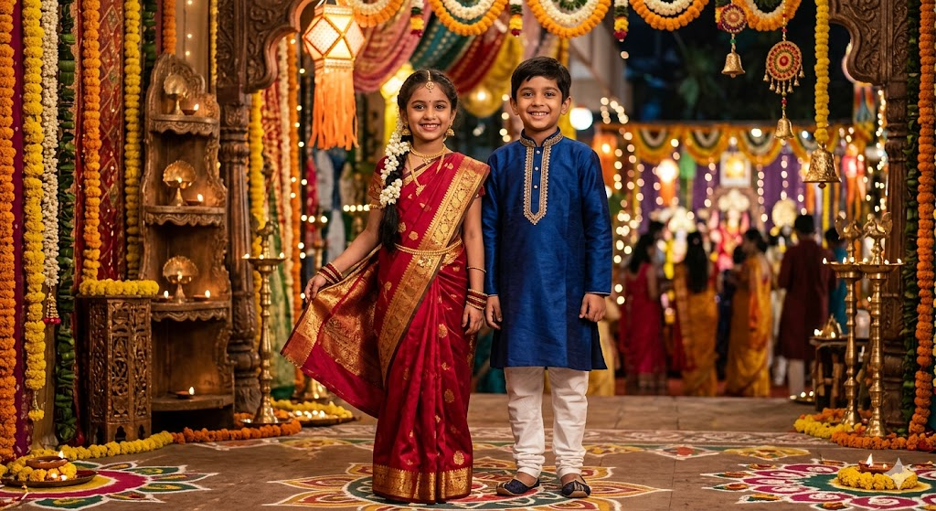  Traditional Indian Couple