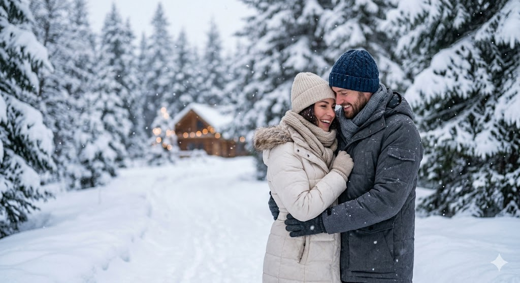 Winter Couple Portrait