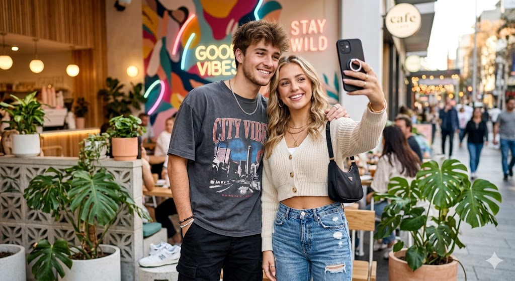 Stylish Instagram Couple
