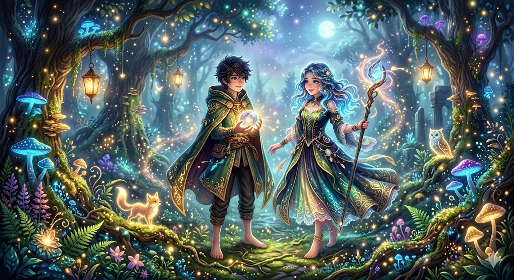 Fantasy Couple Scene