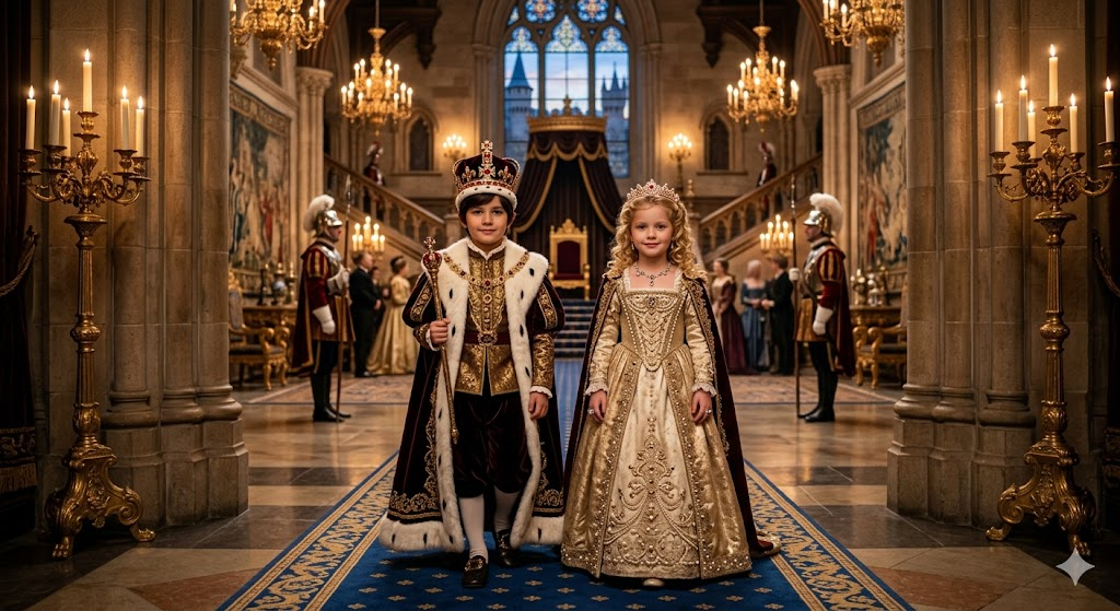 Royal Couple Portrait